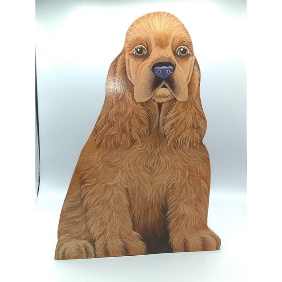 Other - Handcrafted Wooden Cocker Spaniel Doorstop